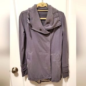 2/$75  Long cotton stretch Lululemon sweater - sz 8